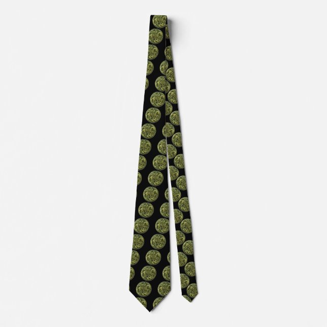 CORBATA SAINT GEORGE Y DRAGON MEDALLION (Anverso)