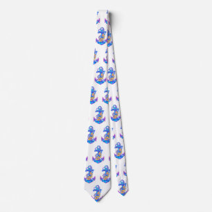 Corbata Salado pero dulce ancla náutica