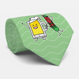 Corbata Salchicha de cerveza Octoberfest Oktoberfest leder