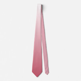 Corbata Salmón rosa oscuro gradiente de dos tonos