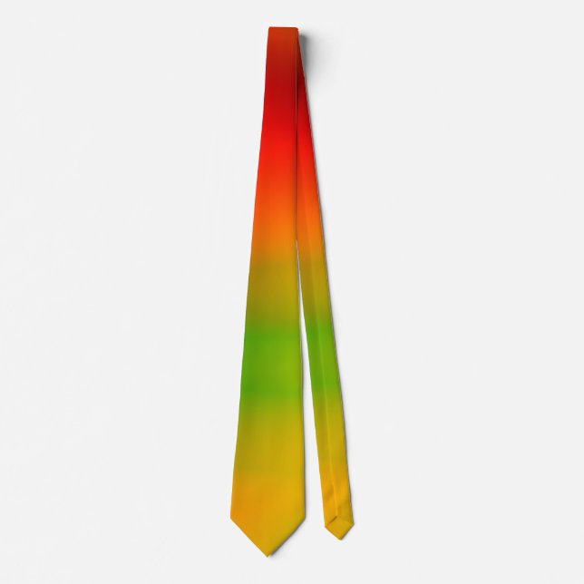 Corbata Salpicadura Rasta de Color (Anverso)