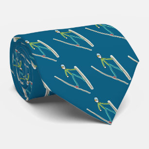 Corbata Saltador de Esquí Stickman