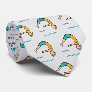 Corbata Salto en trampolín