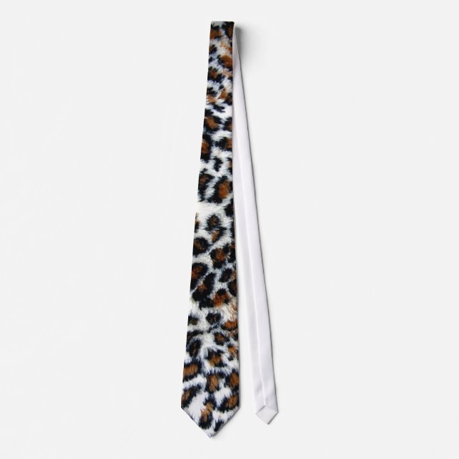Corbata salvaje de la piel del leopardo (Anverso)