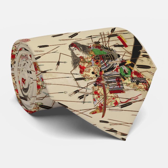 CORBATA SAMURAI MASATSURA LUCHA EN LA DUCHA DE LAS FLECHAS (Enrollado)
