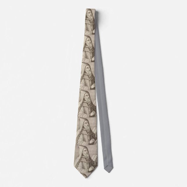 Corbata San Agustín de Hipona Doctor de la Iglesia (Anverso)