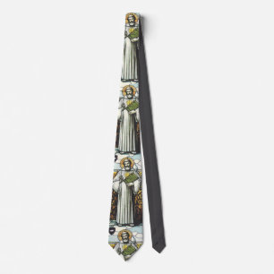 Corbata San Columbano misionero irlandés