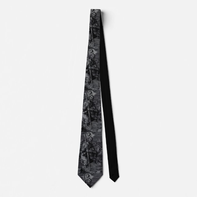 Corbata San Cristóbal venerado por cristianos  (Anverso)