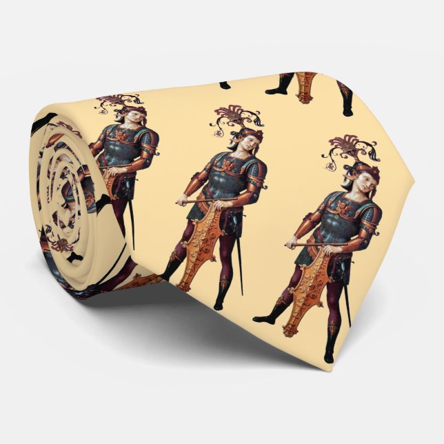 Corbata San Jorge, Patrón de Marfil (Enrollado)