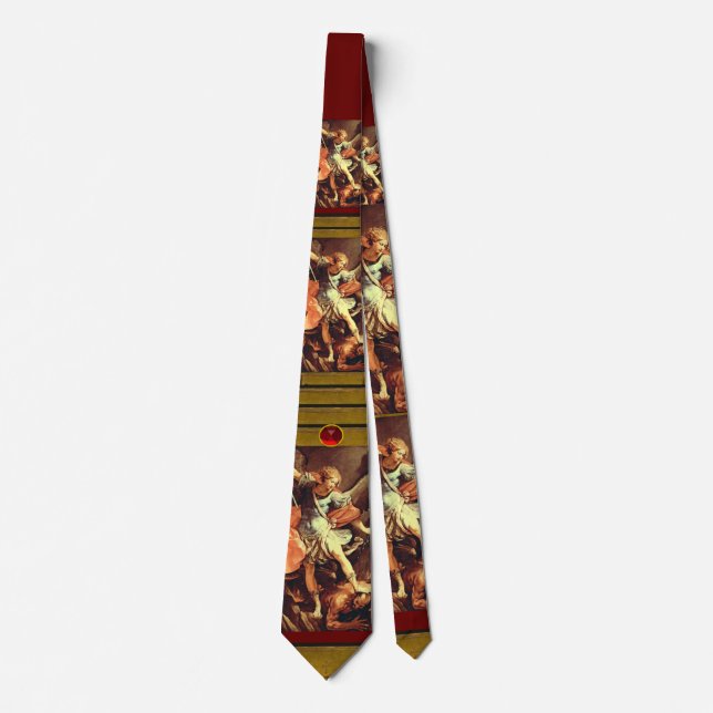 Corbata San Miguel el Arcángel , Ruby (Anverso)