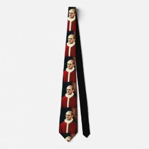 Corbata San Papa Pablo VI jefe de la Iglesia católica 