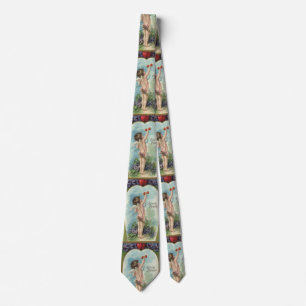 Corbata San Valentín Victoriano Antiguo, Mensaje de Cupido