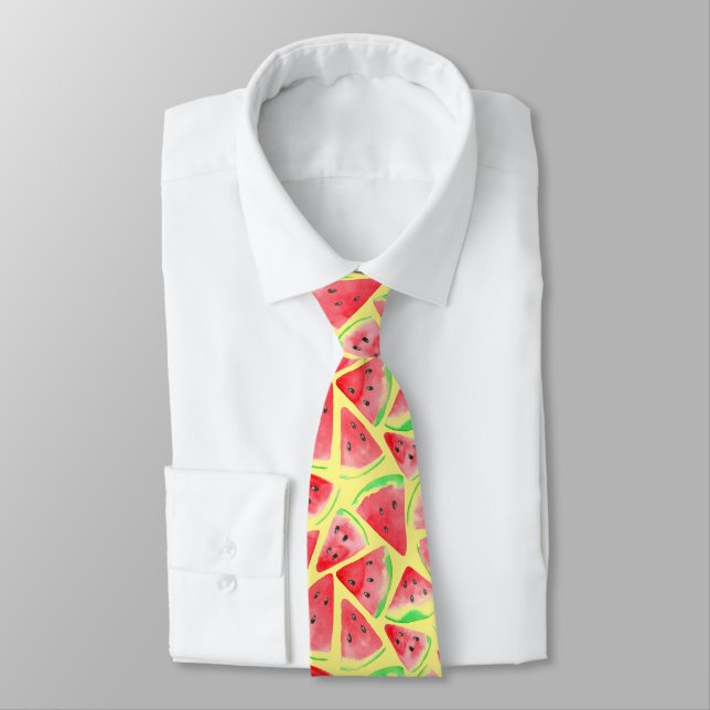 Corbata sandía acuática (Atado)