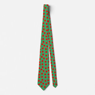 Corbata sandías triangulares