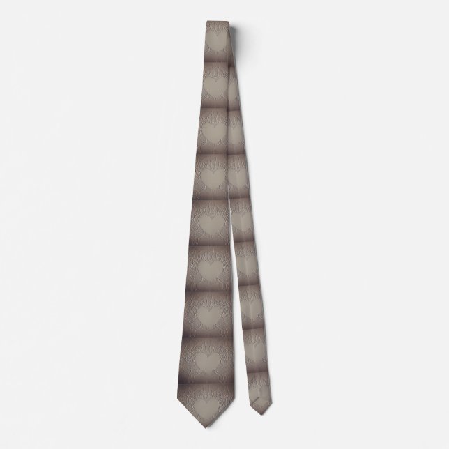 Corbata Sandy Hearts Pattern Neck Tie (Anverso)