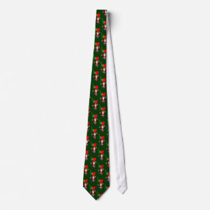 Corbata Santa Claus Con El Fin De Portugal