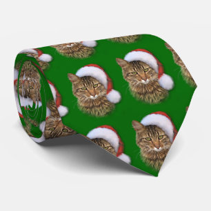 Corbata Santa Gato