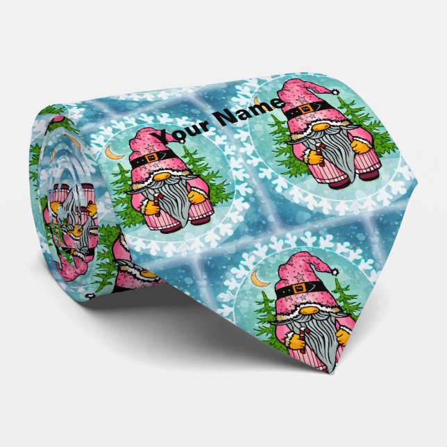 Corbata Santa gnomo (Enrollado)