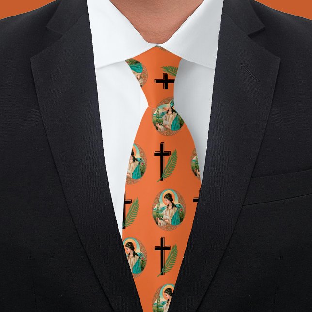 Corbata Santa Inés de Roma (BK 006) (Subido por el creador)