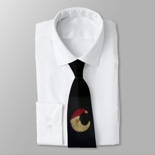 CORBATA SANTA MOON PERSONALIZADO NAVIDADES TIE (Atado)