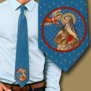 Corbata Santa Teresa de Ávila (Detalle de rosetón; SAU 28)