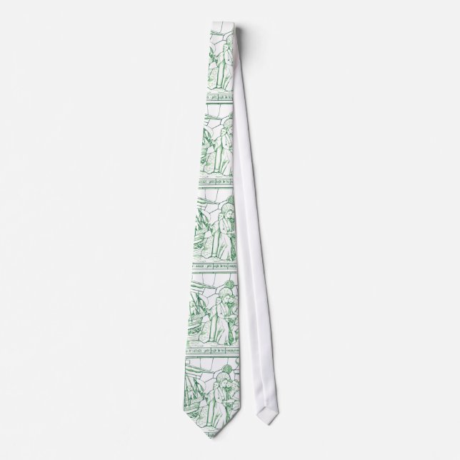 Corbata Santo Armel Hombre santo de Bretaña (Anverso)