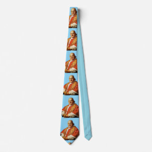 Corbata Santo Papa Juan XXIII cabeza de la Iglesia católic