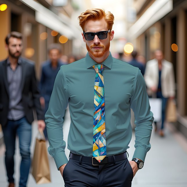 Corbata Sapphire Cascade Resumen de Arte (Subido por el creador)