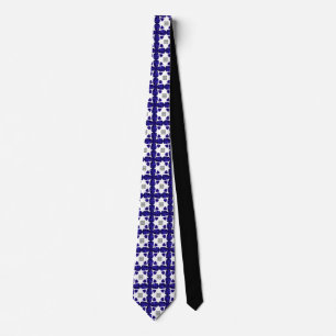 Corbata Sapphire Diamond Art, Azul