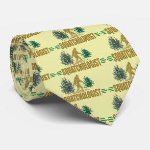 Corbata Sasquatch - Funny Squatchólogo