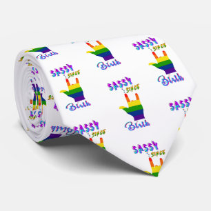 Corbata Sassy desde el nacimiento