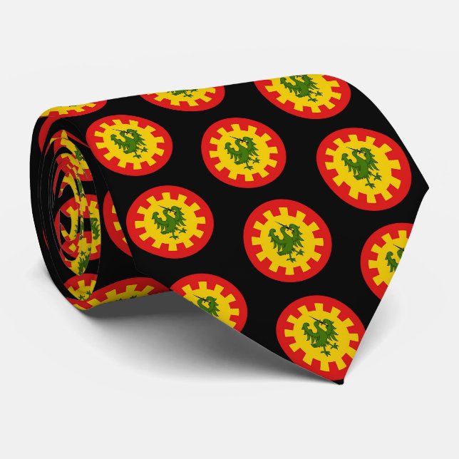 Corbata SCA College of Saint Christina Populace Badge Tie (Enrollado)