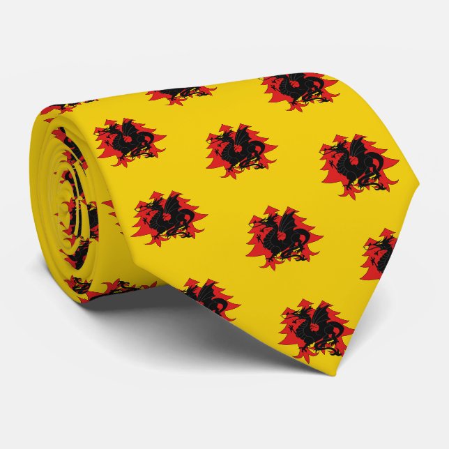 Corbata SCA Drachenwald Tie (Enrollado)