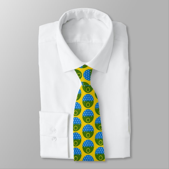 Corbata SCA Endless Hills Populge Badge Tie (Atado)