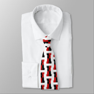 Corbata SCA Lonely Tower Populace Badge Tie