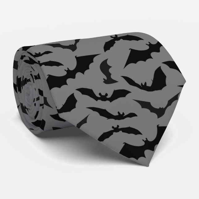Corbata Scary Bats Tie (Enrollado)