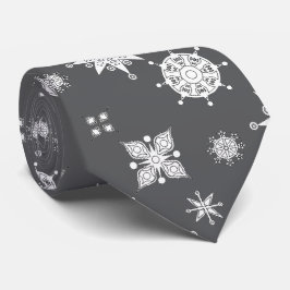 Corbata Schneeflocken Eiskristalle. Accessoires,