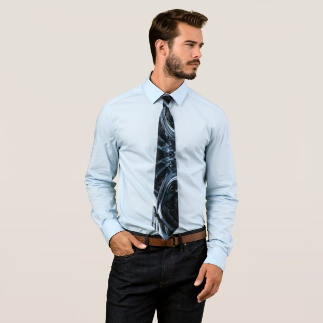 Corbata Sci fi Cybertech Cyberpunk Hunter Droid (In situ)