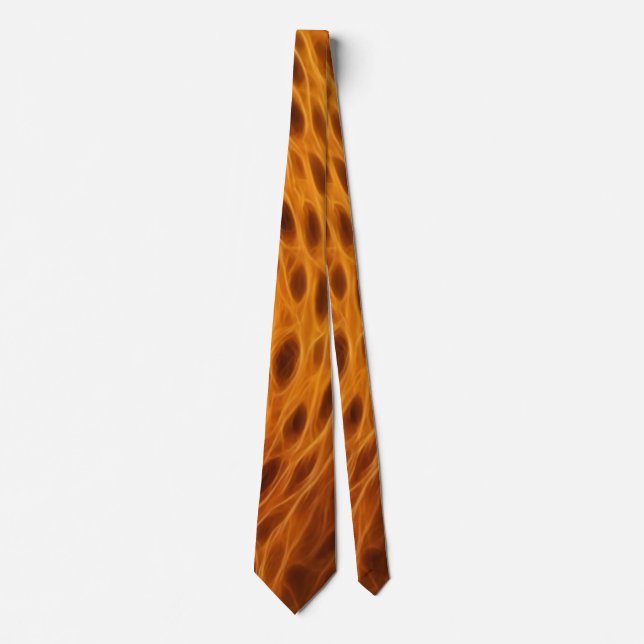 Corbata Scorched Cheetah Tie (Anverso)