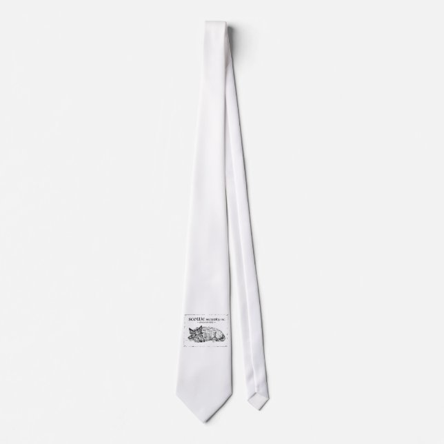 Corbata Scottie Sketch - ¿Seguridad? (Anverso)