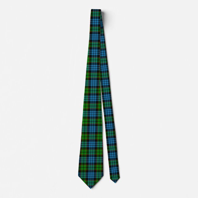 Corbata Scottish Clan Fletcher Tartan Plaid (Anverso)