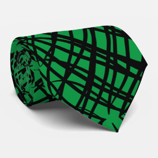 Corbata Scribe simple | Tejido Espejo | Verde |