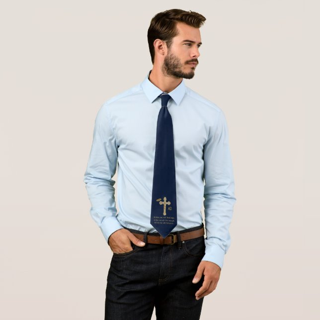 Corbata scripture neck tie (In situ)