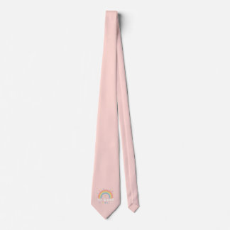 Corbata Sé Amable – Arcoíris Pastel de Positividad