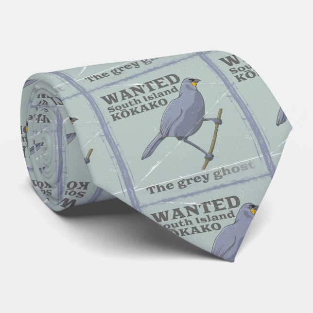Corbata Se busca Kokako (Enrollado)