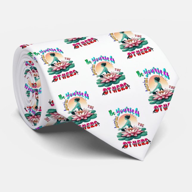 Corbata Sé Que Inspiras A Los Demás (Enrollado)