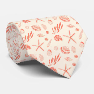 Corbata Seamless pattern with sea shells