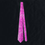 Corbata Secuencias rosadas metálicas Aspecto Disco Espejos<br><div class="desc">La popular y brillante secuencia metálica luce tonos rosados cálidos estilo discoteca corbata retro. Los espejos de la discoteca Retro 70 están decorados con el bling y los chispas. Busque este diseño en muchos tonos. Rosa azul violeta y rosa, se puede solicitar en tu color favorito. Es un patrón de...</div>