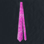 Corbata Secuencias rosadas metálicas Aspecto Disco Espejos<br><div class="desc">La popular y brillante secuencia metálica luce tonos rosados cálidos estilo discoteca corbata retro. Los espejos de la discoteca Retro 70 están decorados con el bling y los chispas. Busque este diseño en muchos tonos. Rosa azul violeta y rosa, se puede solicitar en tu color favorito. Es un patrón de...</div>