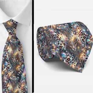 Corbata Seda Exótica de Lujo Caballero Opalo Moderno
